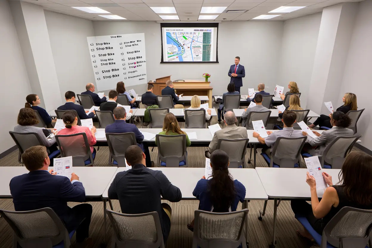 Assemblée générale copropriété pour local vélo