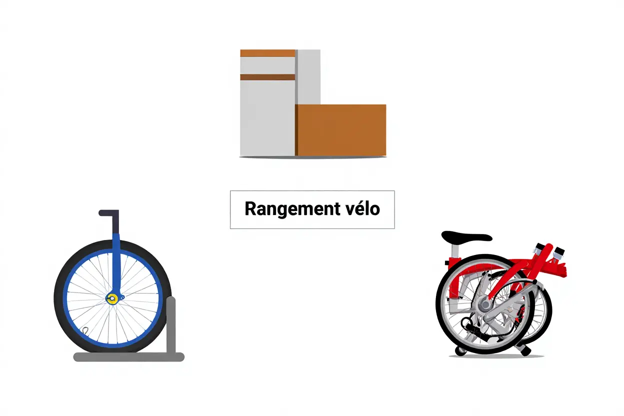 Alternatives rangement vélo au sol