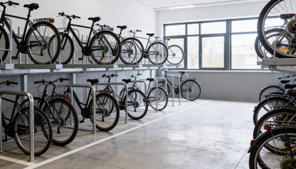 Comment aménager un parking vélo