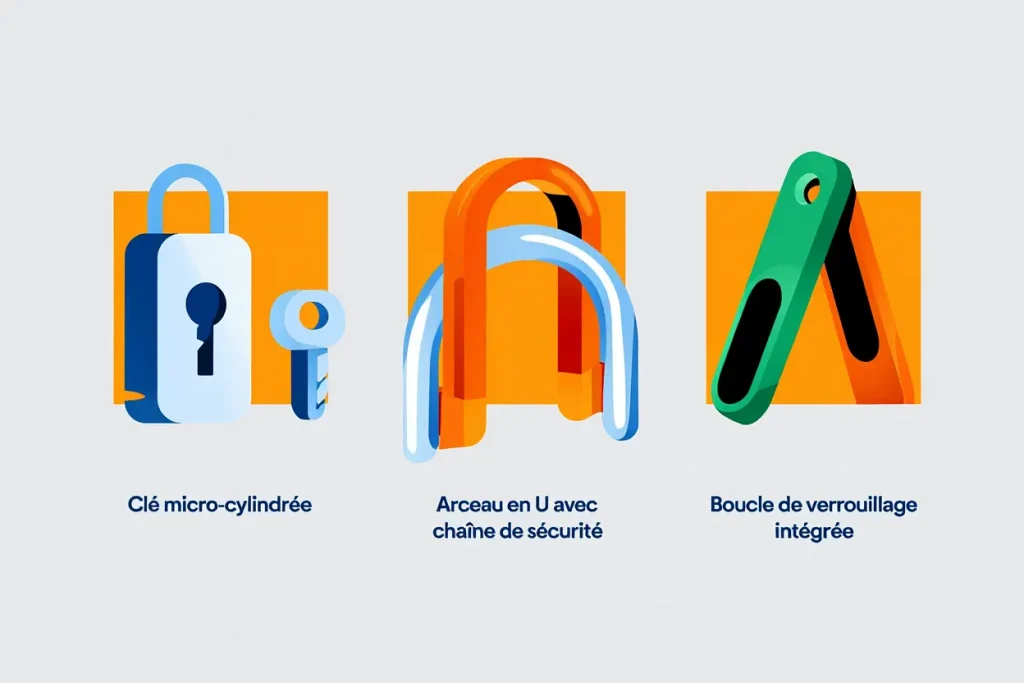 Systèmes de verrouillage pour vélo