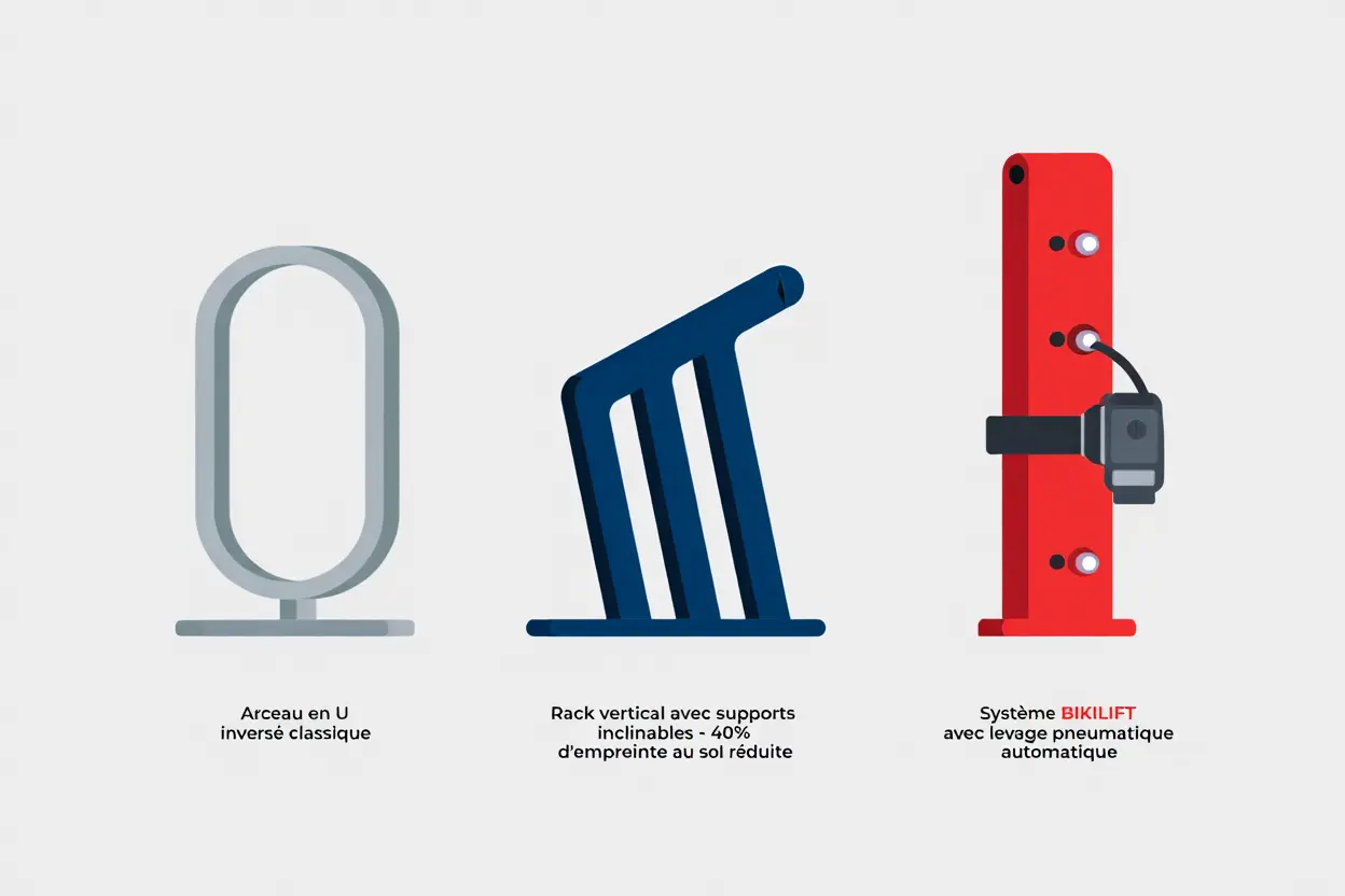 Comparaison solutions stationnement