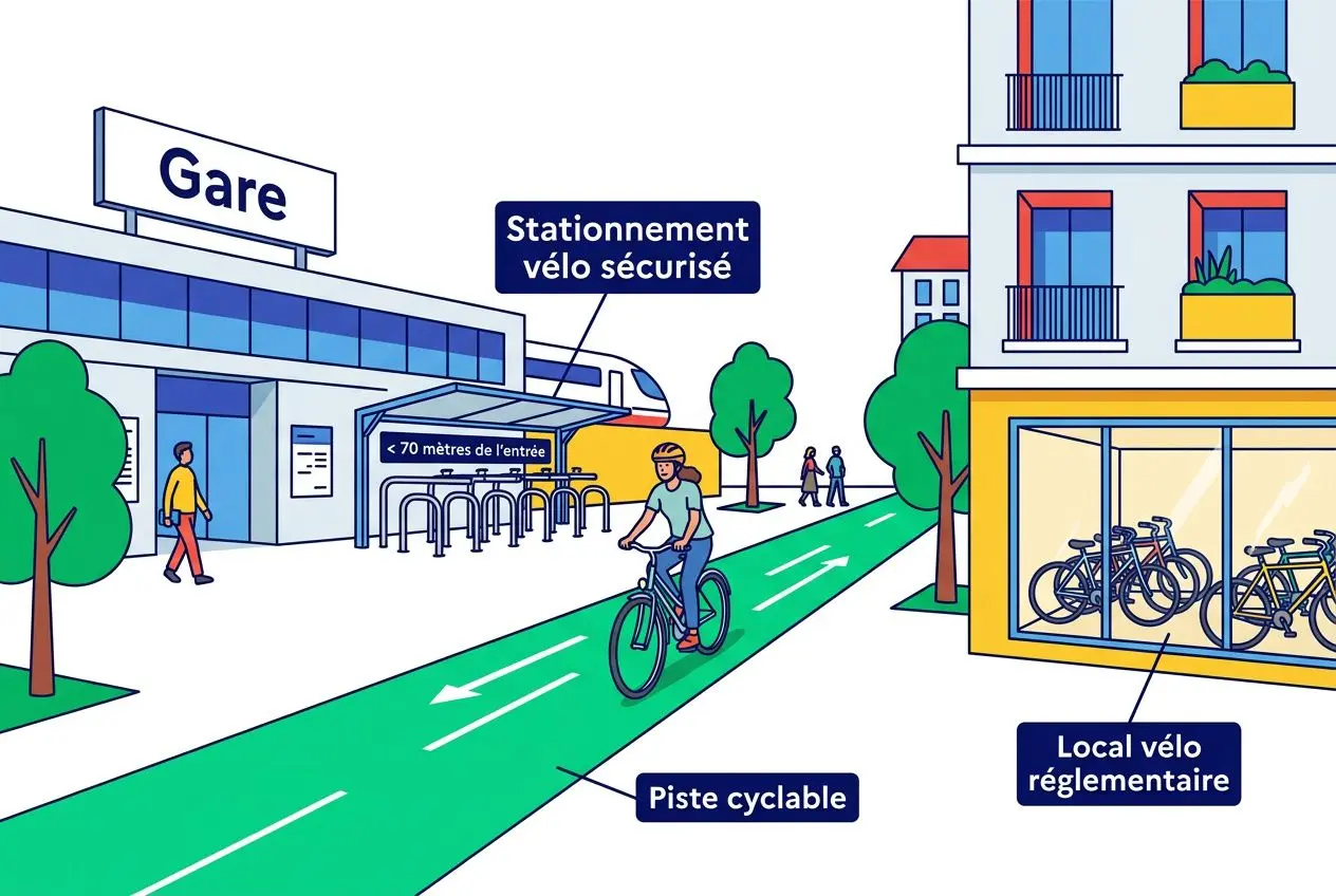 Intermodalité vélo-transport en commun LOM
