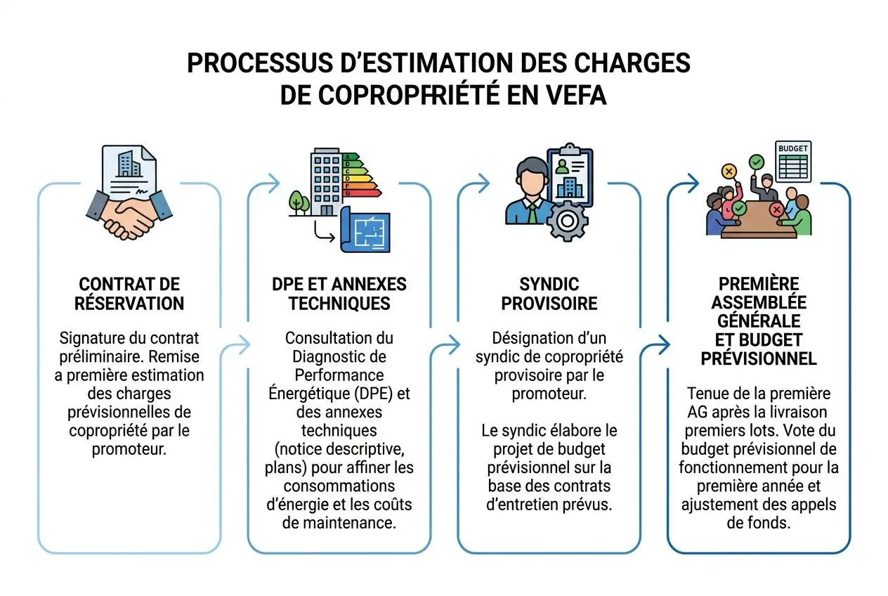 Processus d'estimation des charges en VEFA